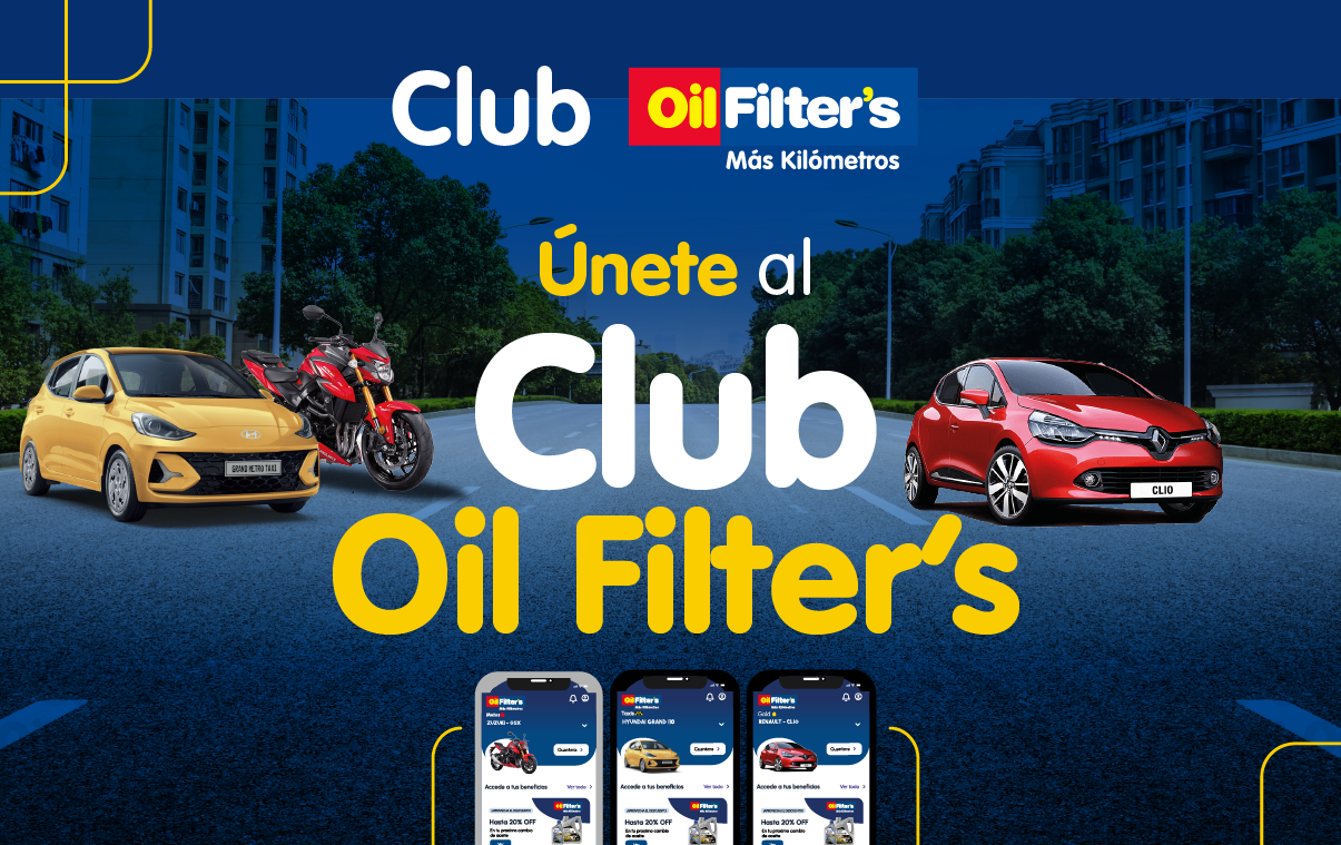 Unete al Club Oil Filter´s